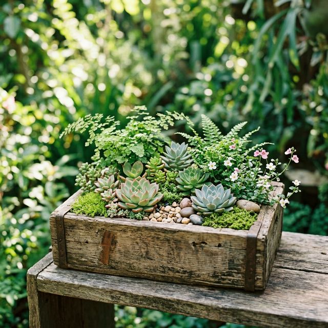 Mini jardim encantado